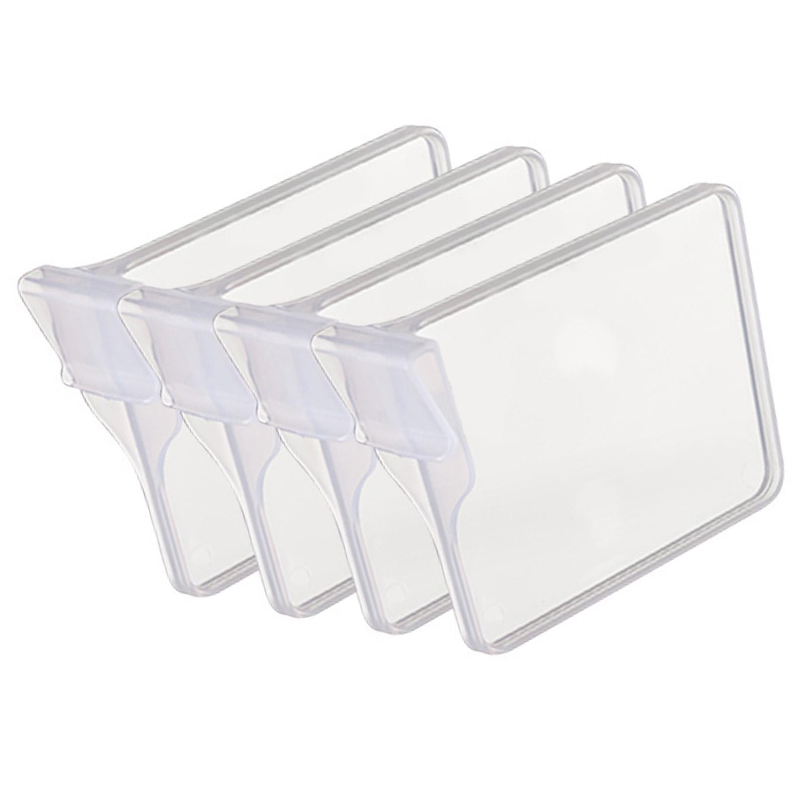 

4 шт. выдвижной разделитель для холодильника, расширяемый органайзер-разделитель для холодильника L L