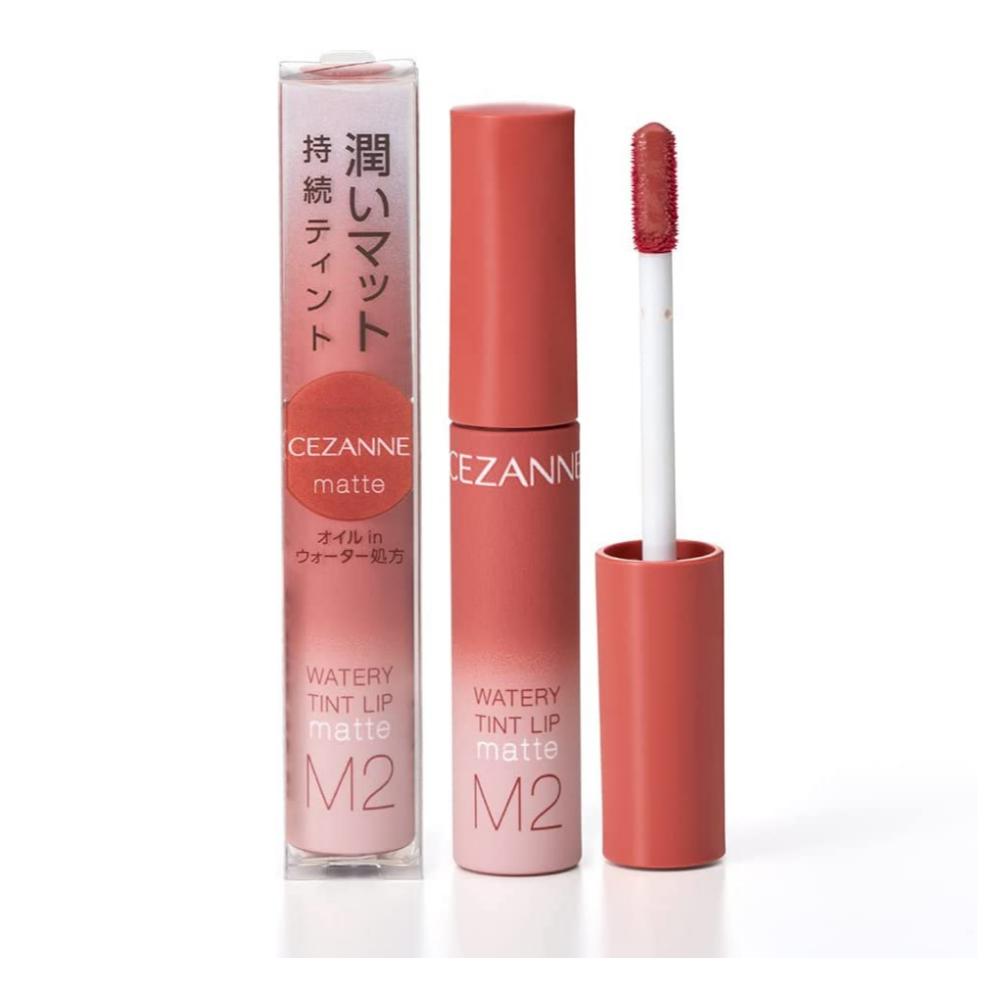

Cezanne Watery Tint Lip Matte M2 Warm Orange 4.0g Tint Prescription Matte Lip