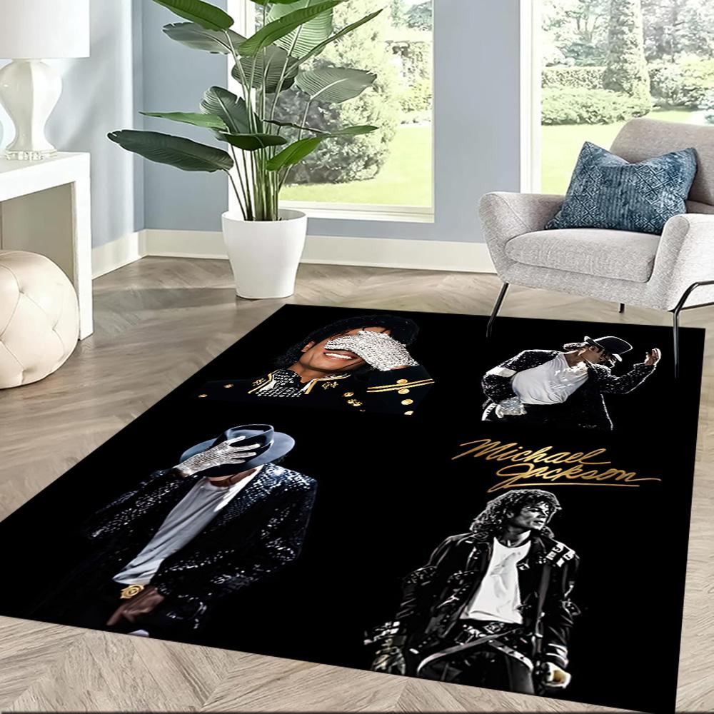 I tappeti quadrati dallo stile iconico di Michael Jackson sono un'ottima scelta per soggiorni, camere da letto, arredamento della casa e come regali.