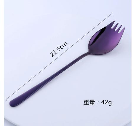 Fruit Dessert Fork Salad-spoon Fork One Size