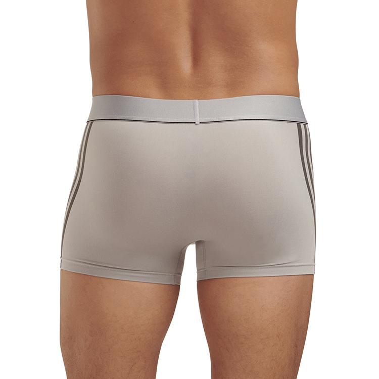 Adidas Originals Lightweight Sports Quick-Dry Boxer Briefs Moisture-Wicking Breathable Men Underwear Gray 4A6M51-201