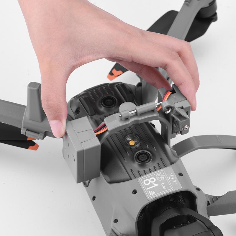 BRDRC pentru DJI AIR3S: Airdropper și accesorii compatibile pentru aruncători parabolici și cadouri aeriene.