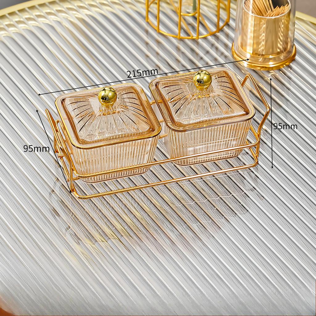 Fruit Plates  Home Living Room Tea Table  Snacks  Candy, Dessert  Nuts  Snacks  Four-grid Dried Fruit Plates