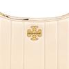 Tory Burch Spring Summer 2022 Zipper Closure Quilted Lambskin Underarm Mini Tote Shoulder Bag Women Bags Cheese-White 87178-136