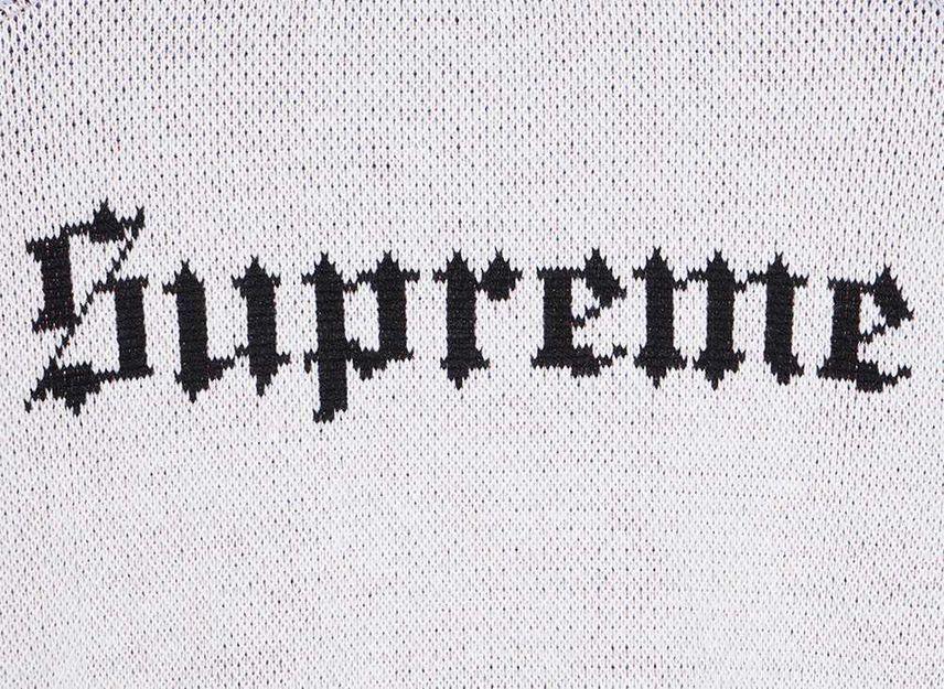 Supreme Snow White Sweater White