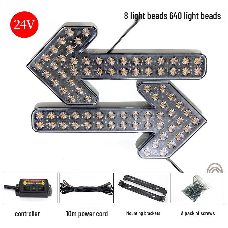 LED Hazard Lights & Turn Signals for Sprinkler and Sanitation Trucks