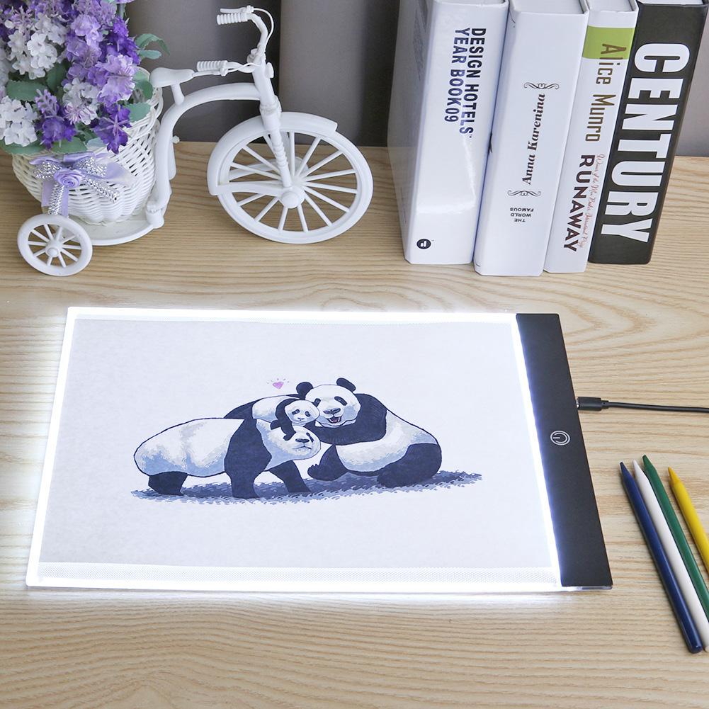 A4 Digital Drawing Graphic Tablet Dimming LED Tracing Copy Board Pad A BEST A4 Digital Drawing Graphic Tablet Dimming LED Tracing Copy Board Pad A BEST