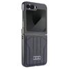 Audi Synthetisches Leder Magsafe Z Flip6F741 Schwarz/Black Hardcase Au-Tpupcflip6-Q5/D1-Bk