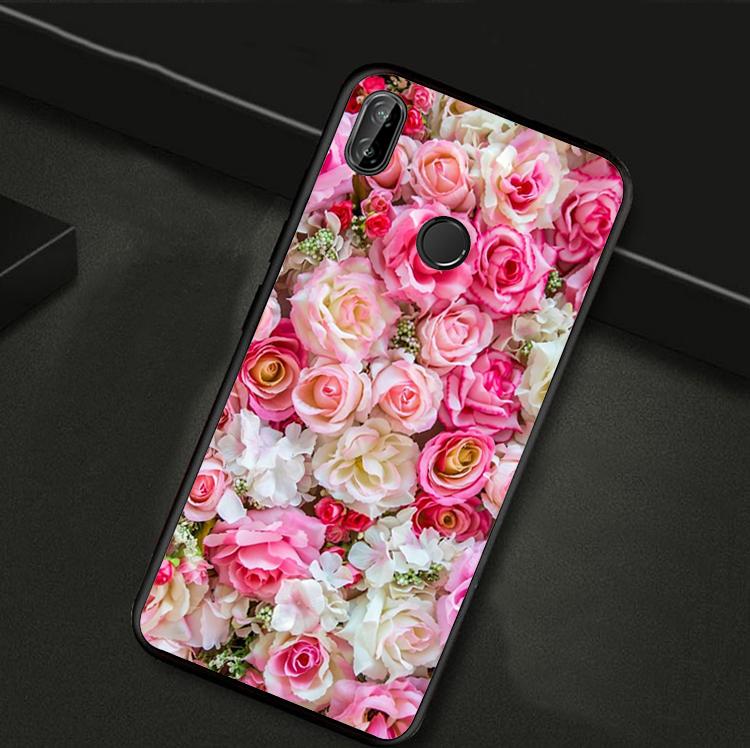 

Bright Red Roses Flowers For Huawei Nova 11i 12i 12s 8i 9 10 SE Y60 Y61 Y70 Y90 Y72 Y73 Y91 P60 Pro P40 P30 Lite Case Huawei Nova Y73