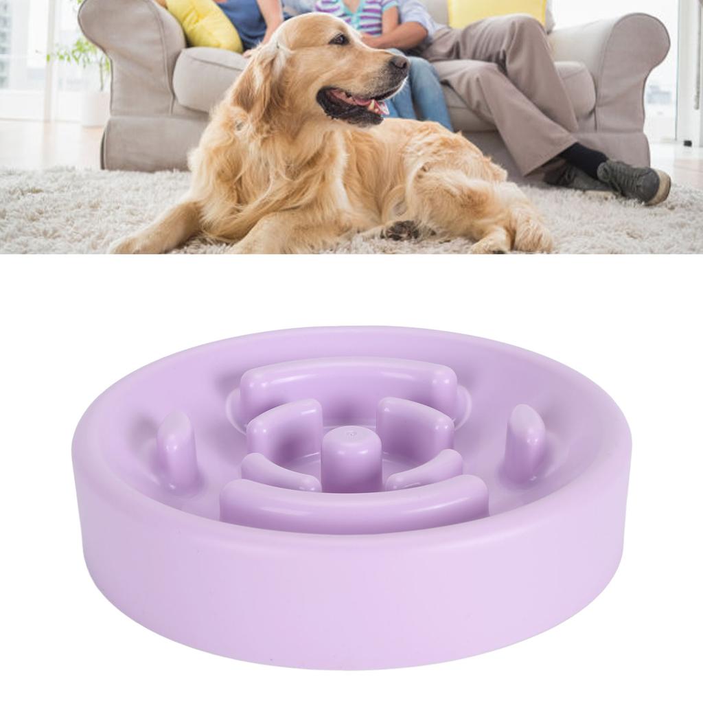 Slow Feeder Dog Bowl Interactive Puzzle Slow Feeding Pet Bowl Prevent Choking Dog Dishes for Medium Small Dogs