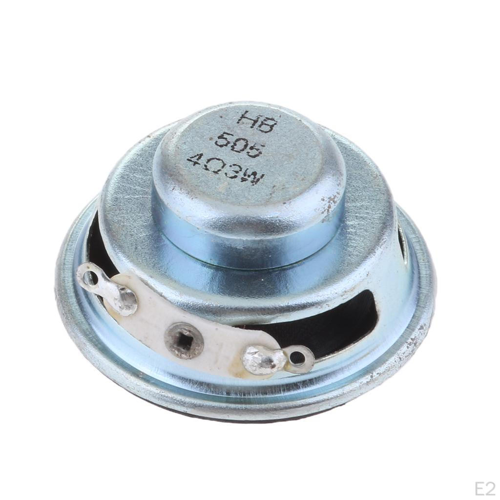 36mm 3W Stereos Audio Speaker 4ohm Round Loudspeaker Replacement