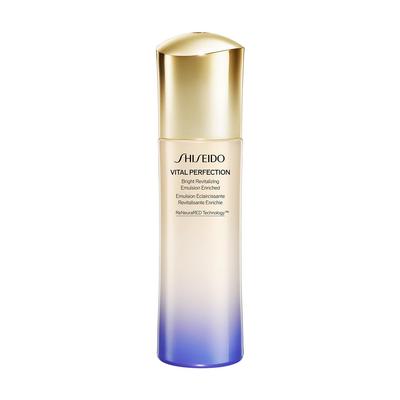 SHISEIDO Vital Perfection Bright Revital Emulsion Enriched 100mL Emulsion Milk Lotion Floral Scent Hari Brightening Shiseido Official Store