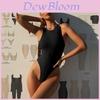 Sommer Streetwear Bodystocking Med Dobbeltlag Mælkesilke Stof Til Kvinder