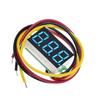Miniature 0.36 Inch Voltage Gauge Easy To Read Screen Digital Voltmeter for Automotive & Motorcycle Circuit Testing