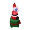 Christmas Inflatable Santa Gift Box Led Decoration