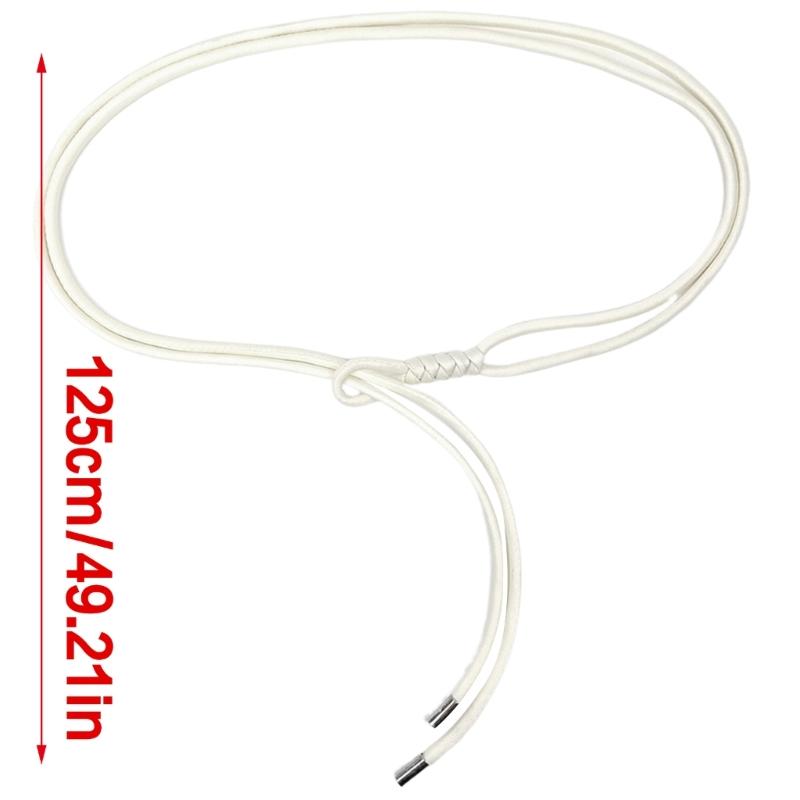 Lady Casual Style Belt Braids Waist Belt for Banquets Party Dress Braided Belt