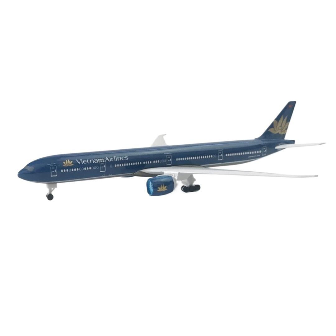 

Масштаб 1/400 Самолет B777 Металлический 20 см Vietnam Airways Модель Самолета из Сплава с Колесами и Подставкой Игрушечная Модель Миниатюрный Самолет Подарок синий