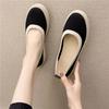 Round Toe Mesh Thick Bottom Female Leisure Loafers Women's Slip-on Soft Bottom Breathable Lazy People Fisherman Shoes