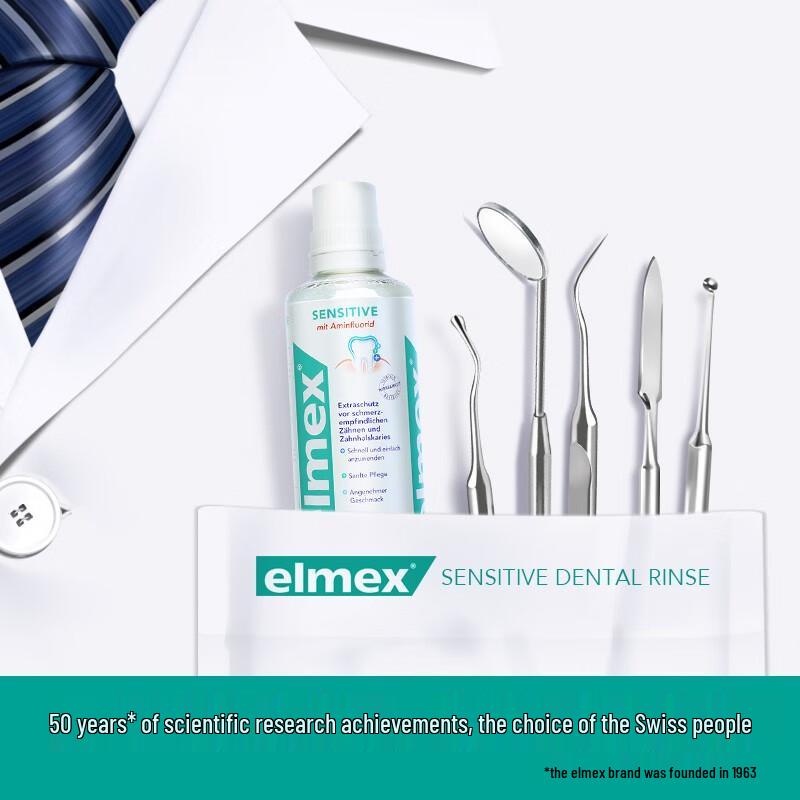 ELMEX Sensitive Fresh Breath Mouthwash