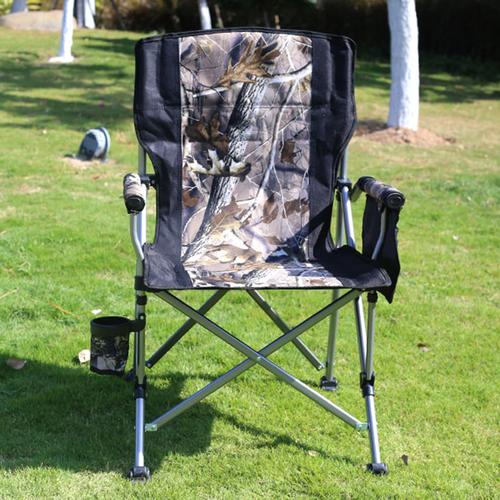 Robuste Campingstühle für Erwachsene, stabiler, klappbarer Gartenstuhl mit harten Armlehnen und tragbarer Tragetasche, bequem für den Außenbereich, ZM1