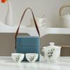 Panda Portable Ceramic Travel Tea Set