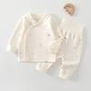Baby Herbst Zweiteiliges Pyjama-Set Baumwolle Klasse A Unterhemd Nachtwäsche für Säuglinge Jungen Mädchen Ein Jahr Alt Neugeborene