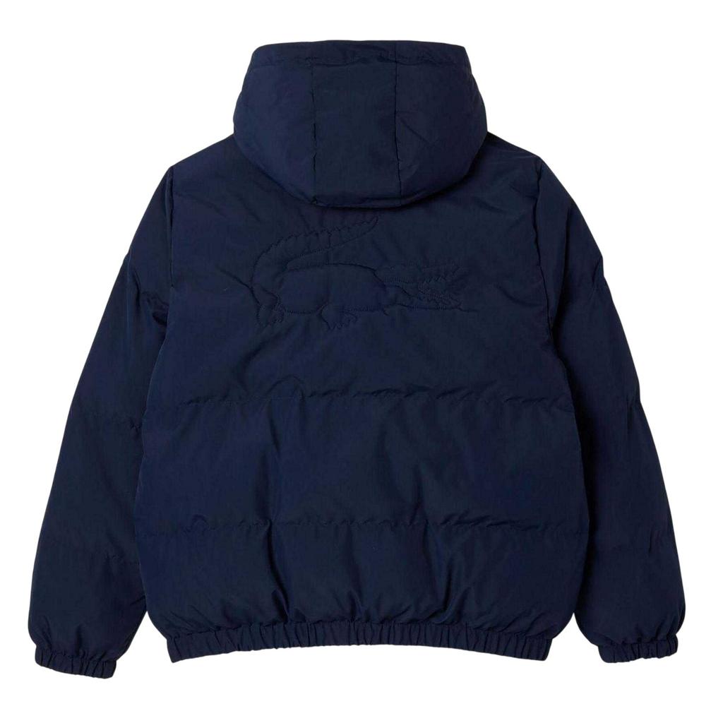 Lacoste Childrens/Kids Plain Padded Hooded Jacket