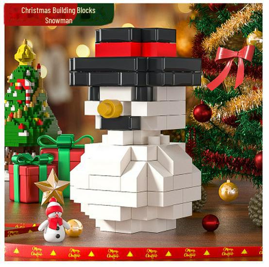 Christmas Tree Building Blocks for Kids - Princess Themed Educational Toy Gift
