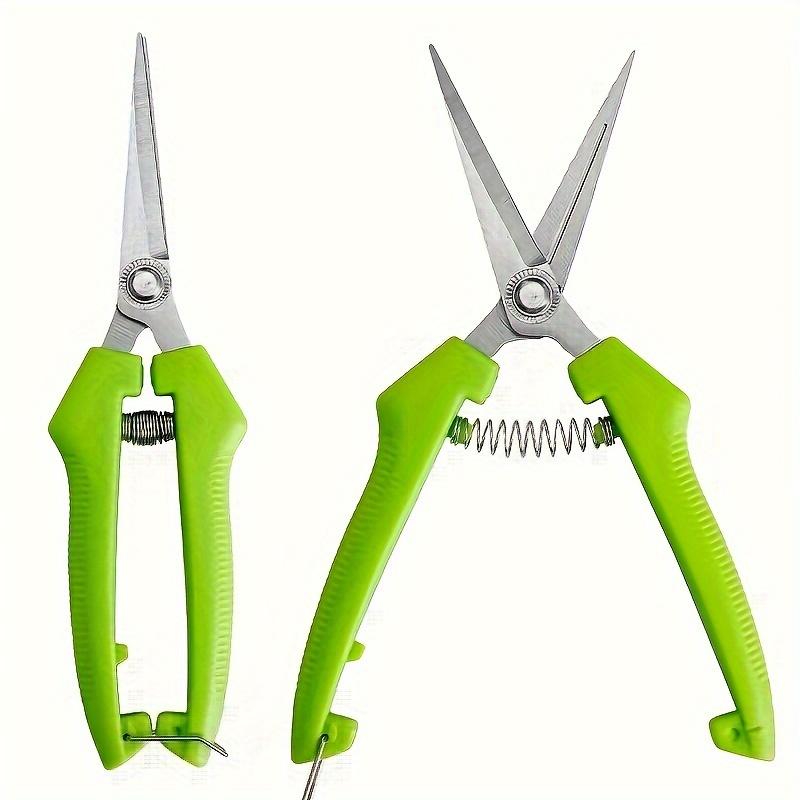 Topfpflanzen-Gartengerät Schere Kraftsparende Gartenschere 1PC grün