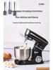 Chigo Multifunktionale Küchenmaschine: Automatischer Teigkneter, Gewerbemixer, Milchmixer und Eierschläger