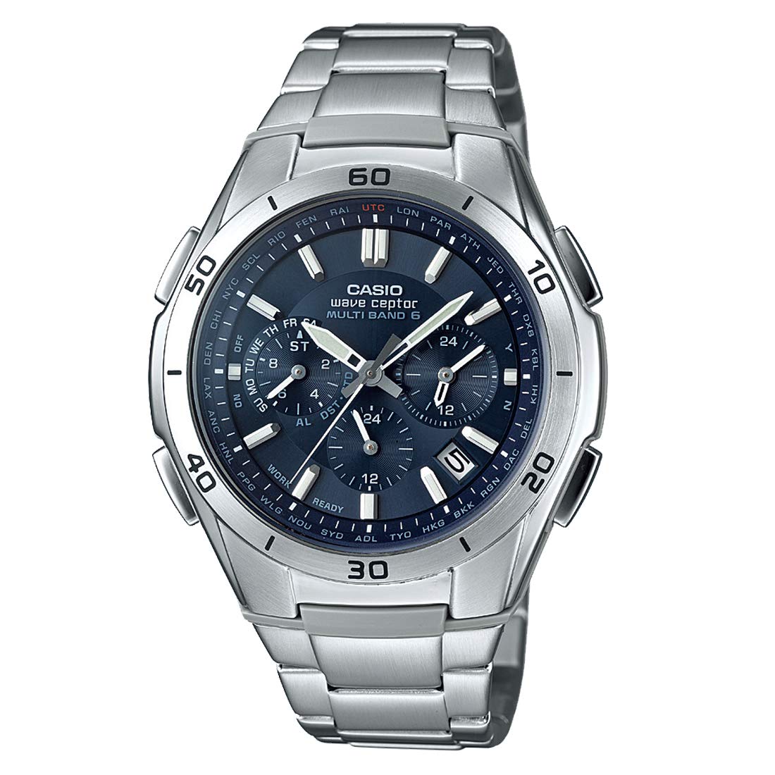 Casio] Wave Ceptor [Genuine Japan] WVQ-M410DE-2A2JF Silver