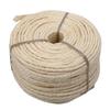 Sisal Rope DIY Soft Sturdy Cat Scratching Post Hemp Rope Replacement for Cat Toy 0.16in X 164ft White