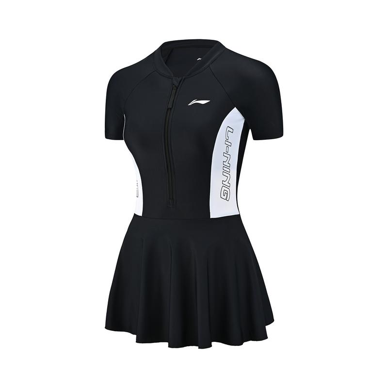 Цельный купальник Li Ning женский черный ASLT068-1 2XL