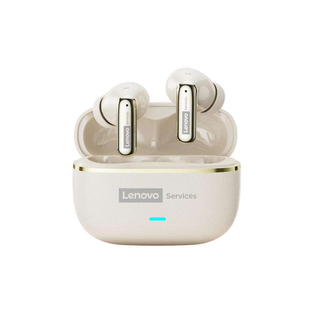 Lenovo LE208 Wireless Headphones TWS 6.0 Bluetooth Earphones Long Battery Music Game ENC Noise Cancelling Earbuds