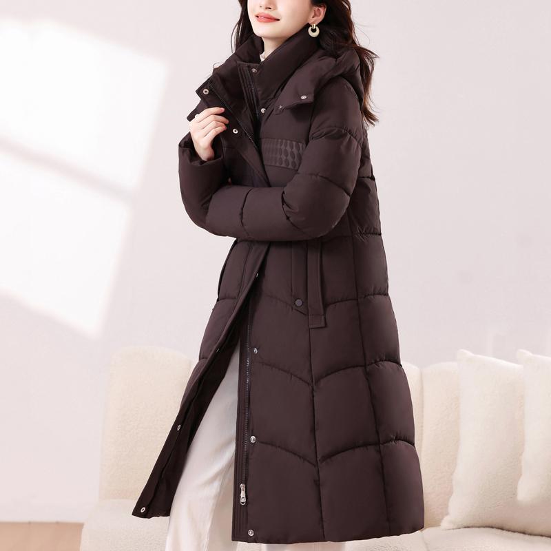 Fashion Winter Jackets Woman Long Parkas Hooded Plus Size Thick Warm Women's Coats
