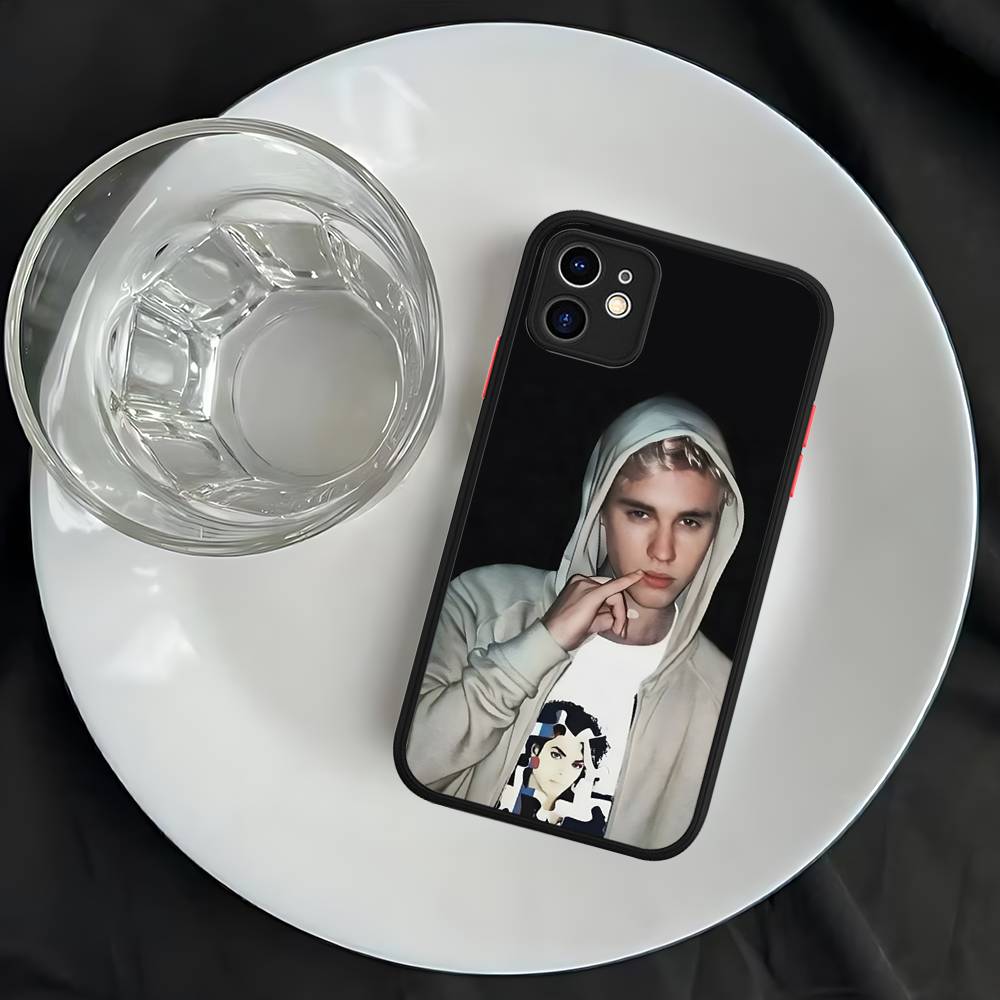 Singer J-Justin B-Bieber Phone Case For IPhone 16 Pro Max Case 11 12 13 14 15 Pro Plus X XS MAX Case Matte Cover