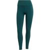 Adidas Solid Color Slim Fit Nine-Point Yoga Pants Women Pants Green JW7581