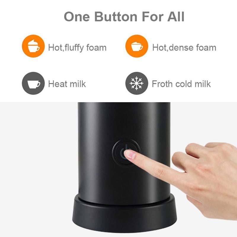 Automatic Electric Milk Frother Household Hot and Cold Latte Cappuccino Coffee Milk Foam Making Machine