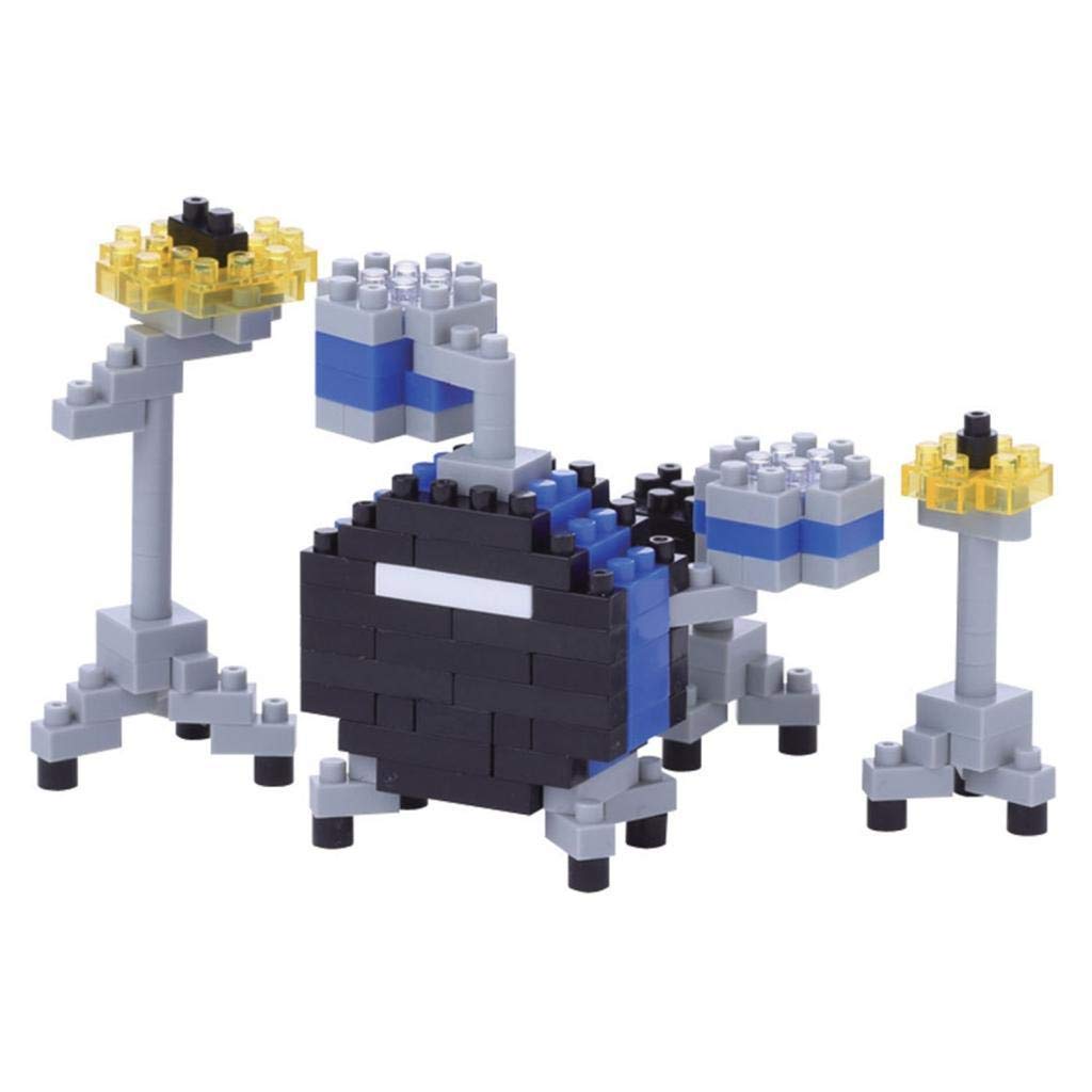 

Nanoblock Drum Set Blue NBC172