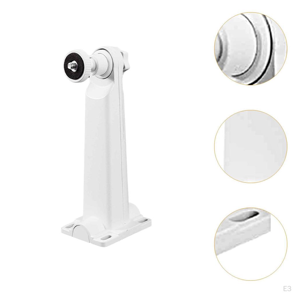 180 Camera Mount Bracket Holder Stand Aluminum Alloy Easy to Install Surveillance