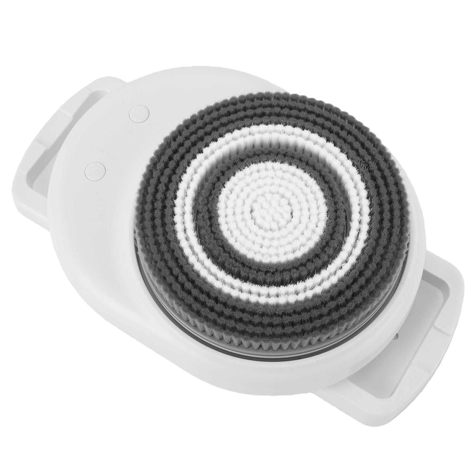 

Wall Mounted Body Brush IPX7 Water Proof Handsfree Exfoliating Brush Adjustable Height with 3 Brush Heads