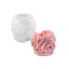 Silicone Crafting Mold Rose Flower Shape Candle Holders Moulds Candle Cup Molds Suitable for Valentine's Day Decor