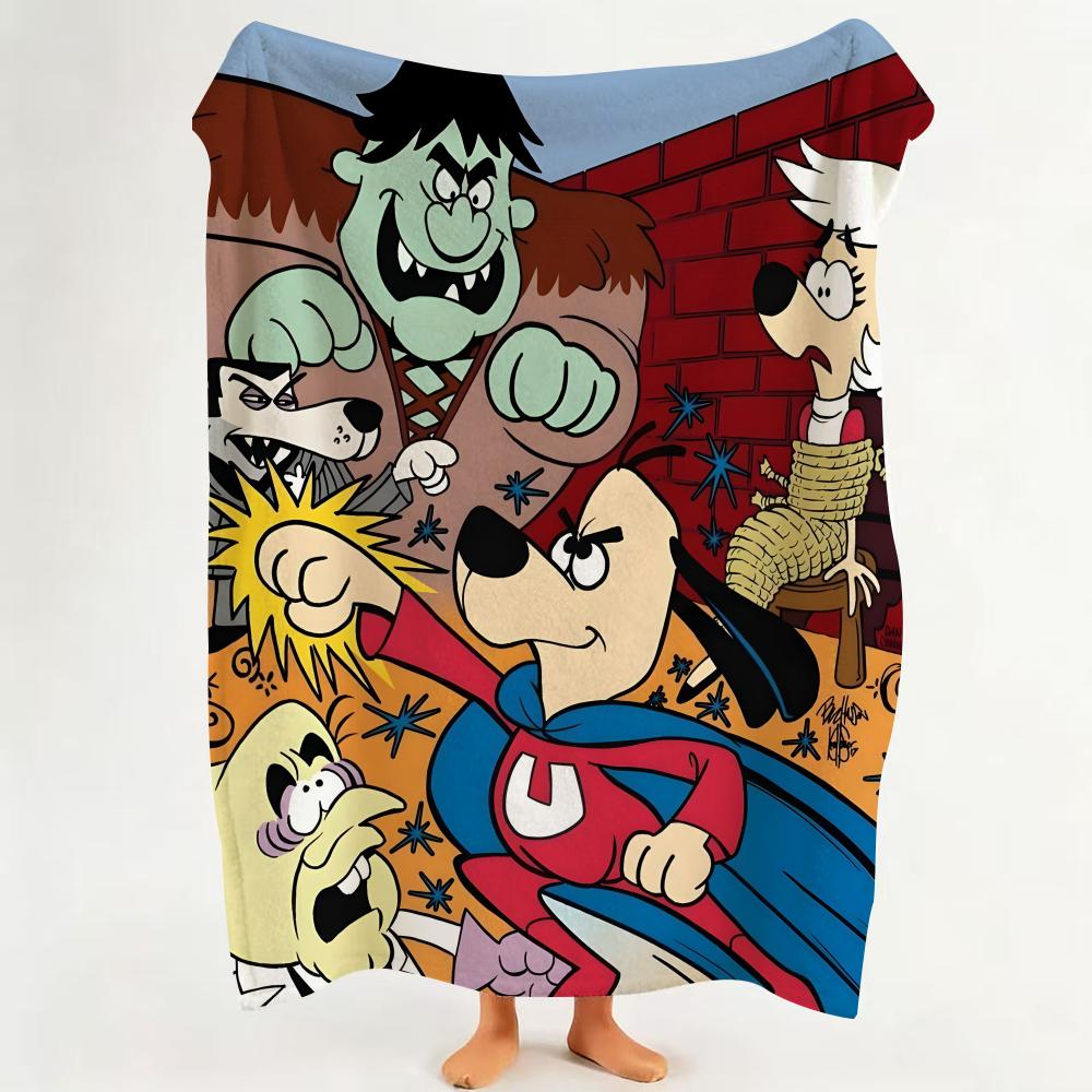 movie U Underdog Throw Flannel Throw Blanket Suitable for Sofa Living Room Bedroom