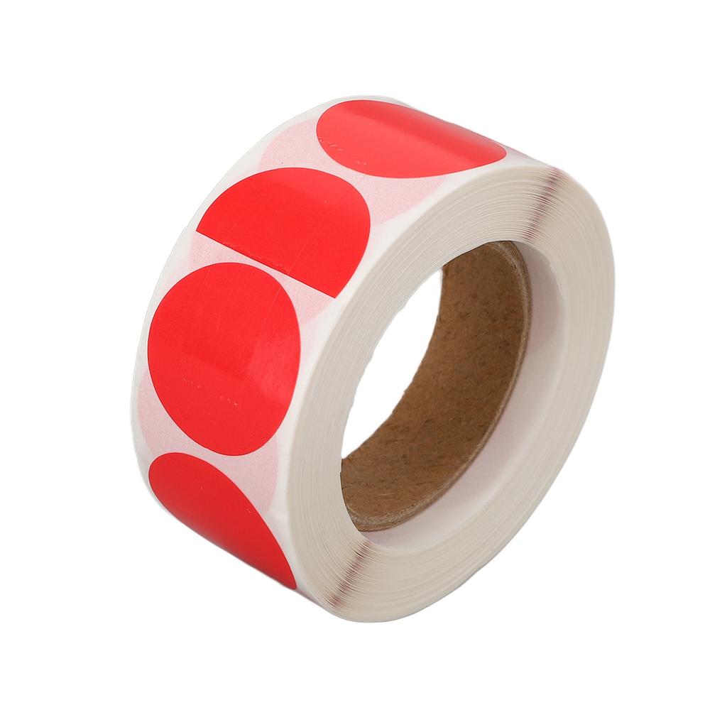 8 Roll Label Stickers Colorful Self Adhesive Circle Sticker Labels for Gift Cosmetic Essential Oil Bottle