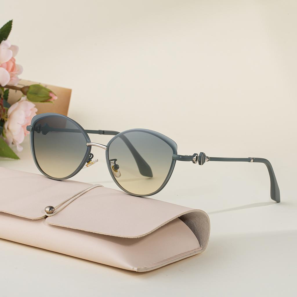 JYL TS Women's Cat-Eye - Outdoor Street Style Trendy Sunglasses DG-98298