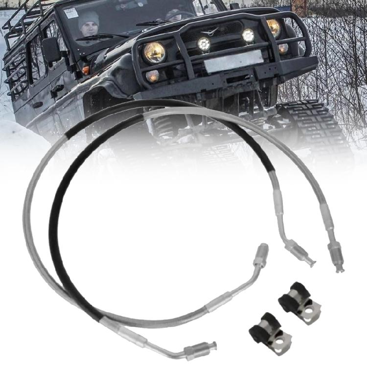 Brake Hose for ATV 250 300 350 500 Left Right Brake Hose Replacement Accessory