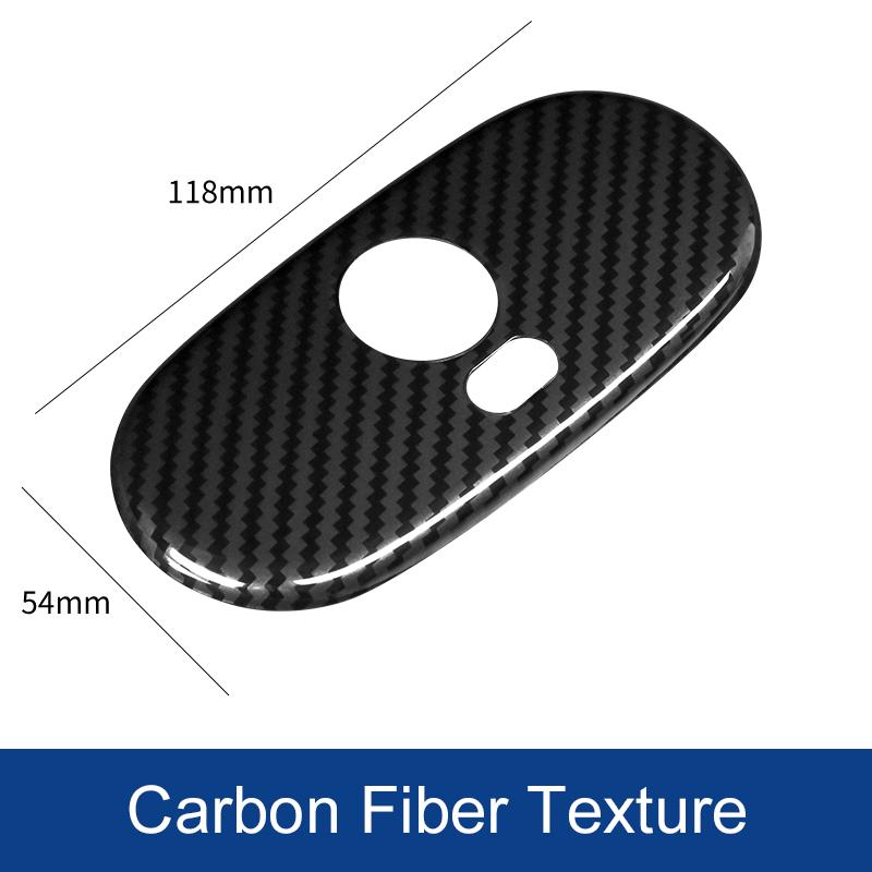Car Rearview Mirror Adjustment Panel Decorative Stickers Cover Styling Accessories For Mini Cooper R50 R52 R53 2001 2002 2003 04 njbwy33