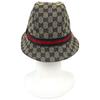 Great GUCCI hat GG canvas bucket hat beige polyester Women M 030367 Used