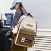 school students Contrast colors Strong and durable Handsome large capacity High value High school students Middle school backpack