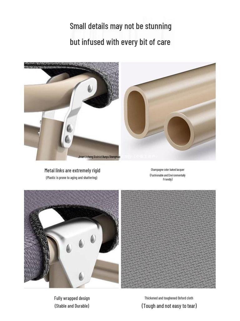 Reinforced Multifunctional Folding Recliner Bed for Home and Office